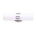 Ultralux 18 Inch Classic LED Wall Vanity Light - 23W, 3000K Damp Location Approved, 1200 Lumens Brushed Nickel Finish, Wall Mount TRIAC Dimmable