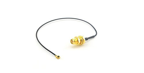 ZhenJiang Saide Electronics 2PCS U.FL Mini PCI to RP-SMA Pigtail Antenna WiFi Cable 6‘’