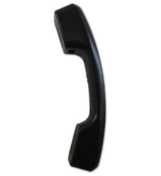 The VoIP Lounge Replacement Black Handset with Curly Cord for Panasonic KXT7700 Series Phone KXT7720 KXT7730 KXT7731 KXT7736