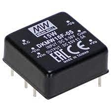 DKMW15F-05, Isolated DC/DC Converters 15W 9-36Vin +/-5V +/-1.5A DIP 1x1 Reg