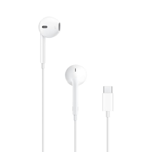 Apple EarPods Headphones, Wired Ear Buds with Built-in Remote to Control Music, Phone Calls, and Volume - Retail Packaging (USB-C)