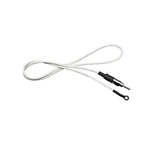 Jensen JEN-ANT1B 30 in. Soft Wire AM-FM Stereo Antenna, White
