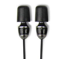 ISOtunes Trilogy™ Foam Replacement Eartips for ISOtunes PRO, Xtra, Wired (5 Pair Pack) (Medium, Black)