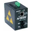 Red Lion Controls/N-Tron 302MC-SC 10/100BaseTX to 100BaseFX Media Converter, Multimode, SC Style Connector