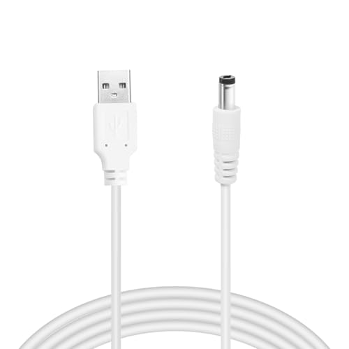MULTIM USB Charger 5V Power Supply Cable Compatible with Skip Hop Moonlight & Melodies Nightlight Soother Owl Soother Elephant Portable Baby Soother