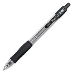 PILOT G2 Premium Refillable and Retractable Rolling Ball Gel Pens, Ultra Fine Point, Black Ink, 12-Pack (31277)