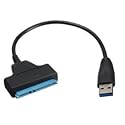 Cablecc Super Speed 5Gbps USB 3.0 to SATA 22 Pin Adapter Cable for 2.5 Hard Disk Driver SSD