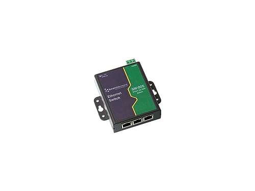 Brainboxes Switch - 5 Ports - DIN Rail mountable (SW-005)