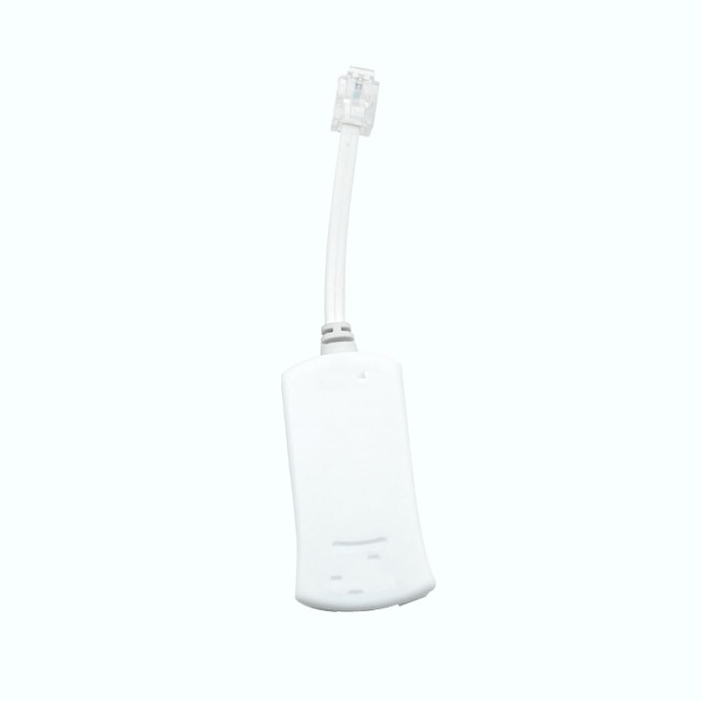 DSL Filter for Landline Phone DSL Modem Phone Filter Adapter RJ11 Splitter Male to Female ADSL Cable for Interference Static Noise Blocker ADSL