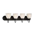 Designers Fountain 15005-4B-34 Torino 4 Light Bath Bar, Oil Rubbed Bronze