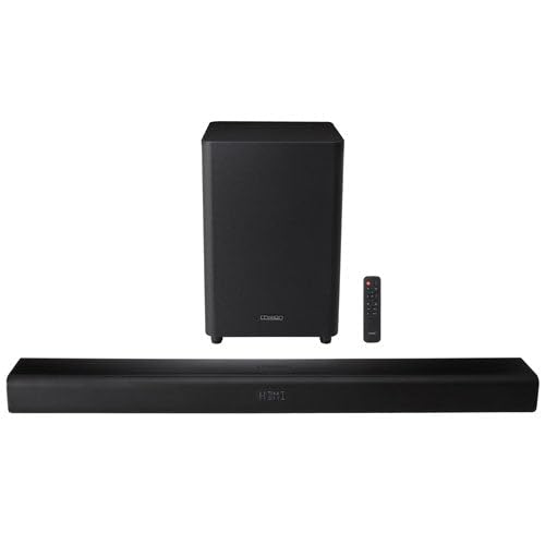 MISSION MSB21-2.1 Soundbar with Wireless Subwoofer