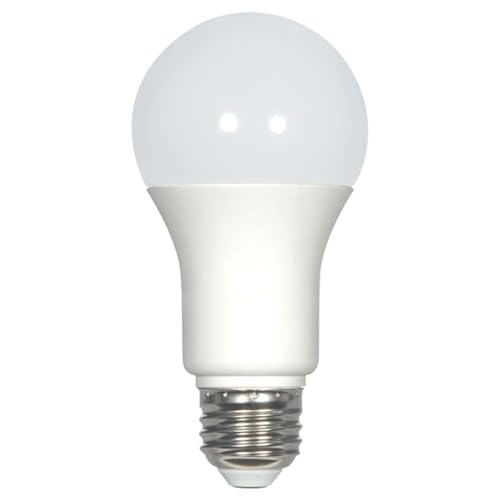 Satco 60W Equivalent Natural Light A19 Medium Dimmable LED Light Bulb - 1 Each