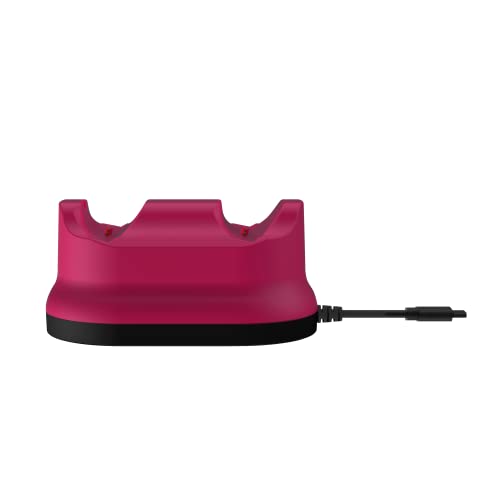 PDP Gaming PlayStation 5 METAVOLT Dual Charging Station for 2 Wireless PS5 Controllers (Cosmic Red)