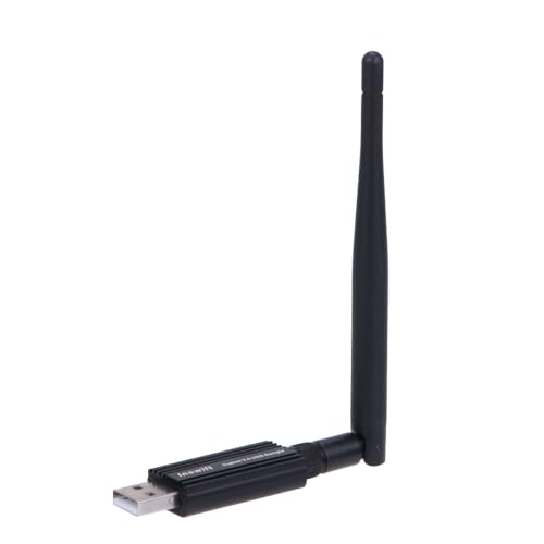 Smaller Size Zigbee 3.0 USB Dongle Gateway, Work with Home Assistant Zigbee2MQTT, EFR32MG21 Universal USB Gateway with Antenna, Wireless Zigbee