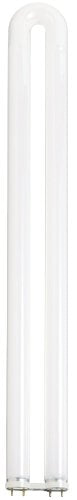 Satco S8451 3500K 31-Watt Medium Bi Pin T8 U-Bend Instant/Rapid Start Lamp, Neutral White