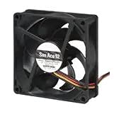 9HV0912P4G0011, DC Fans DC Tubeaxial Fan, 92x25mm, 12VDC, 118CFM, 14.76W, 56dBA, 7350RPM, 1.12inchH2O, Ribless, Tachometer, PWM