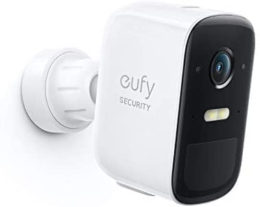 eufy Security, eufyCam 2C Pro Wireless Home Security Add-on Camera, 2K Resolution, 180-Day Battery Life, HomeKit Compatibility, IP67 Weatherproof