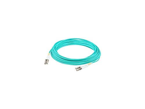 AddOn 1.5m LC [Male] to LC [Male] Aqua OM4 Duplex Fiber OFNR [Riser-Rated] Patch Cable