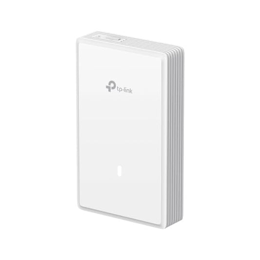 TP-Link Omada WiFi 7 Wall Plate Wireless Access Point | BE5000 Dual Band | 2.5G PoE Input Port | 1 * 2.5G+2 * 1G Downlink Port | Seamless Roaming |
