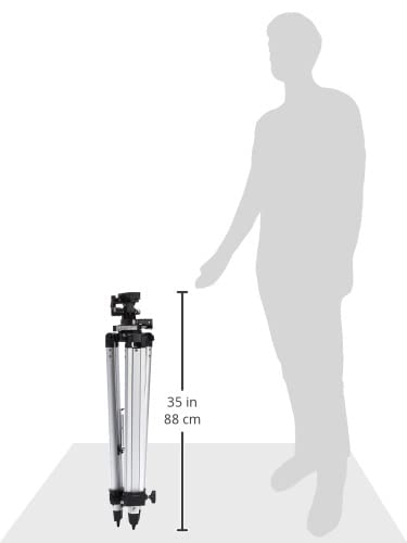 Celestron - Heavy Duy Alt-Azimuth Tripod - Sturdy Extendable Aluminum Tripod - Use for Spotting Scope, Binocular, Camera, and Small Telescope - Slow