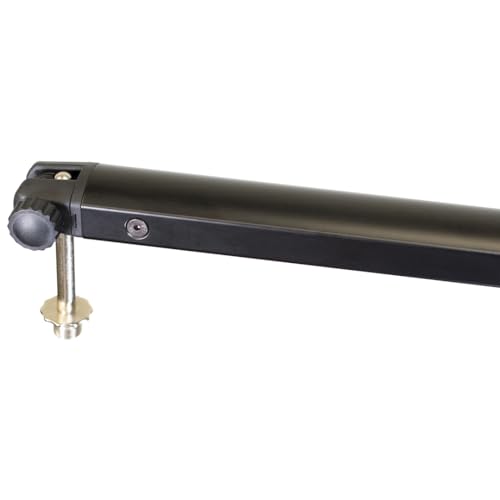 Ultimate Support BCM-300 Deluxe Broadcast Mic Stand w/Adjustable Arm, Cable Management, Clamp Mount Base