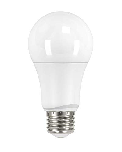 6 Pack - Satco 9.5 watt; A19 LED; Frosted; 3000K Medium Base; 220' Beam Spread; 120 Volts; Non-Dimmable - S9594