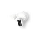 Ring Floodlight Cam Pro, Wired (newest model), Home or business security, Retinal 4K with wide-angle video, 10x Enhanced Zoom, and 2000 Lumen