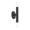 Livex Lighting 2 Lt Black ADA Wall Sconce