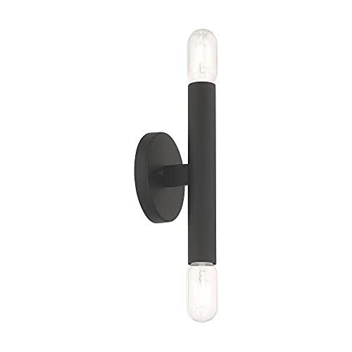 Livex Lighting 2 Lt Black ADA Wall Sconce