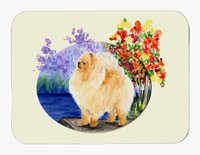 Caroline's Treasures SS8047MP Pomeranian Mouse Pad, Hot Pad or Trivet for Home Office Gaming Working Computers Laptop Mouse Mat,Washable Large