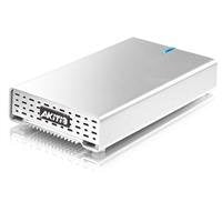 AKiTiO Neutrino U3 Portable Enclosure without Drive, Up to 5Gbps USB 3.0/480Mbp USB 2.0 Data Transfer