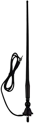Herdio Waterproof Marine Radio Antenna 3.0mm Connector Rubber Duck Dipole Flexible Mast FM AM Antenna for Boat Car ATV UTV RZR SPA