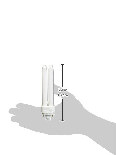 TCP Fluorescent Quad Tube, 13W (875 Lumens), Soft White (2700K), 4-Pin (G24q-1 base) Quad Tube PL Lamp