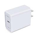 USB C Wall Charger Fast Charging Adapter for iPhone 17e/17 Pro Max/17 Air/16e/16 Pro Max/15Pro/15 Plus/14/13/12/SE, 20W PD 3.0 Quick Charger Block Box