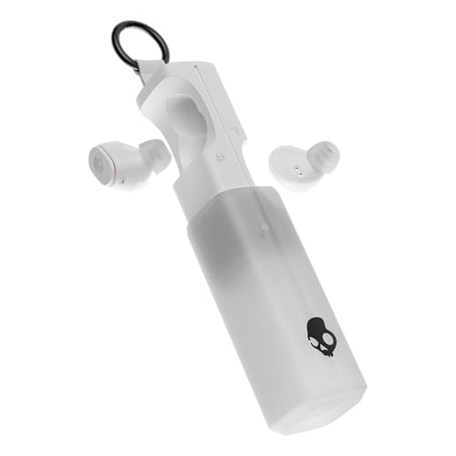 Skullcandy Dime 360 Wireless Earbuds with Clip-Anywhere Case - Bone