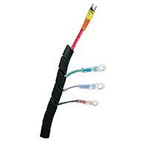 Ancor 452381 Marine Grade Electrical Spiral Wrap (3/8-Inch, Black, 10-Feet)