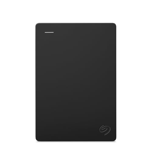 Seagate Portable 1TB External Hard Drive HDD - USB 3.0 for PC, Mac, PlayStation, & Xbox, 1-Year Rescue Service (STGX1000400) , Black