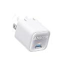 Anker Nano Phone Charger, USB C GaN Charger 30W, PIQ 3.0 Foldable PPS Fast Charger USB C for iPhone 17 / 16 and more series, Galaxy, iPad, Compatible