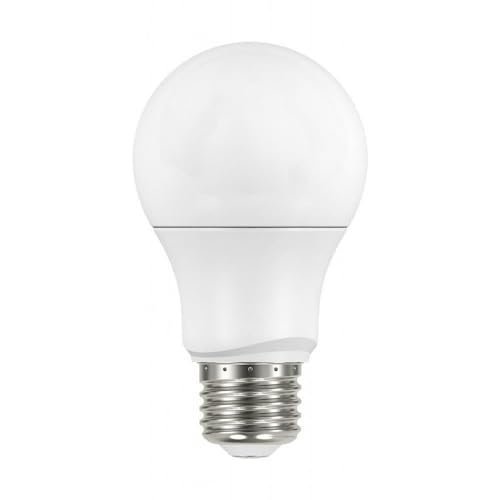 Satco 4.17 Inch 9.5W A19 LED Medium Base Replacement Lamp (Pack of 4)-4000 Color Temperature-Frosted Finish