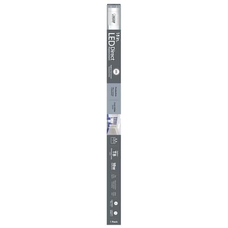 Feit Electric T8 Cool White 18 in. G13 Linear LED Linear Lamp 18 Watt Equivalence 1 pk
