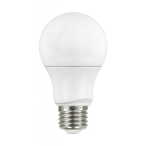 Satco 4.17 Inch 9.5W A19 LED Medium Base Replacement Lamp (Pack of 4)-5000 Color Temperature-Frosted Finish