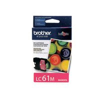 Brother LC61M -Ink Cartridge, 500 Page-Yield, Magenta
