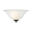 Livex Lighting 6120-07 Coronado 1 Light Wall Sconce, Bronze