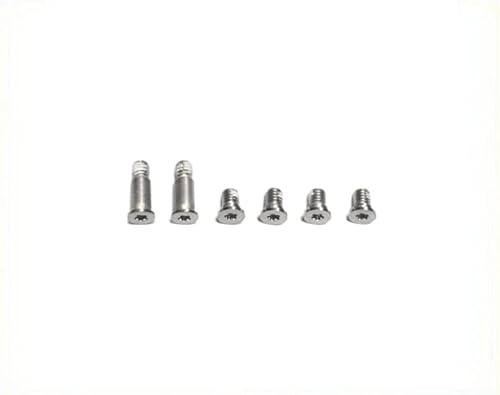 ICTION New A2141 Bottom Case Screws Replacement for MacBook Pro 16" A2141 Bottom case screws 2019 Year (Silver)