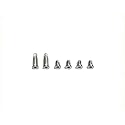 ICTION New A2141 Bottom Case Screws Replacement for MacBook Pro 16" A2141 Bottom case screws 2019 Year (Silver)