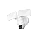 eufy Security Floodlight Camera E30, Security Camera Outdoor, 360° Pan and Tilt, AI Detection and Tracking, 2K Video, 2.4GHz Wi-Fi, 2,000 Lumens
