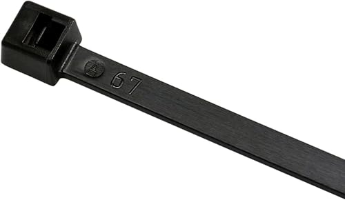 Cable Ties 4" 18lb Black, 100 Pcs