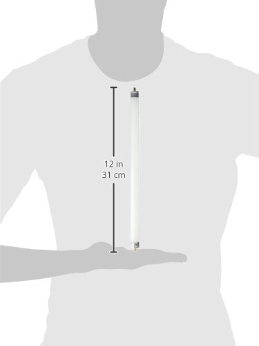 EiKO F8T5/WW Fluorescent Light Bulbs, 8W Warm White 3000K T-5 G5 Base, Ordering Code 15512