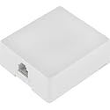 RadioShack 4-Pin Modular Telephone Jack (White)