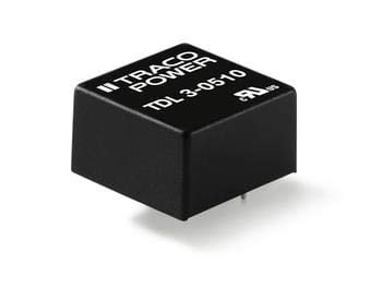 TRACO POWER TDL 3-1210 Isolated DC/DC Converters 9-18Vin 3.3Vout 600mA 3W Iso DIP